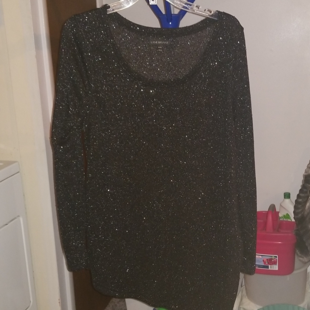 Lane Bryant Metallic sweater